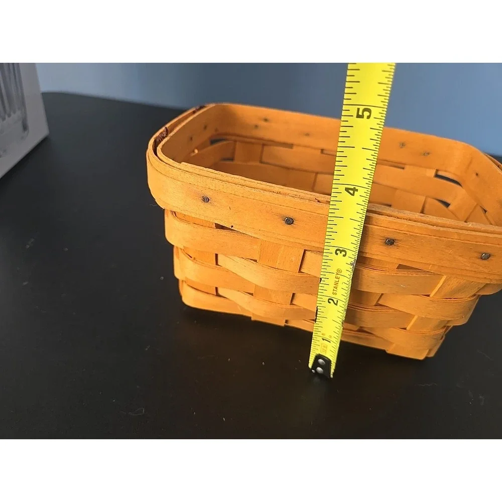 Longaberger‎ 2001 Tea Foremost Basket Handwoven Ohio USA